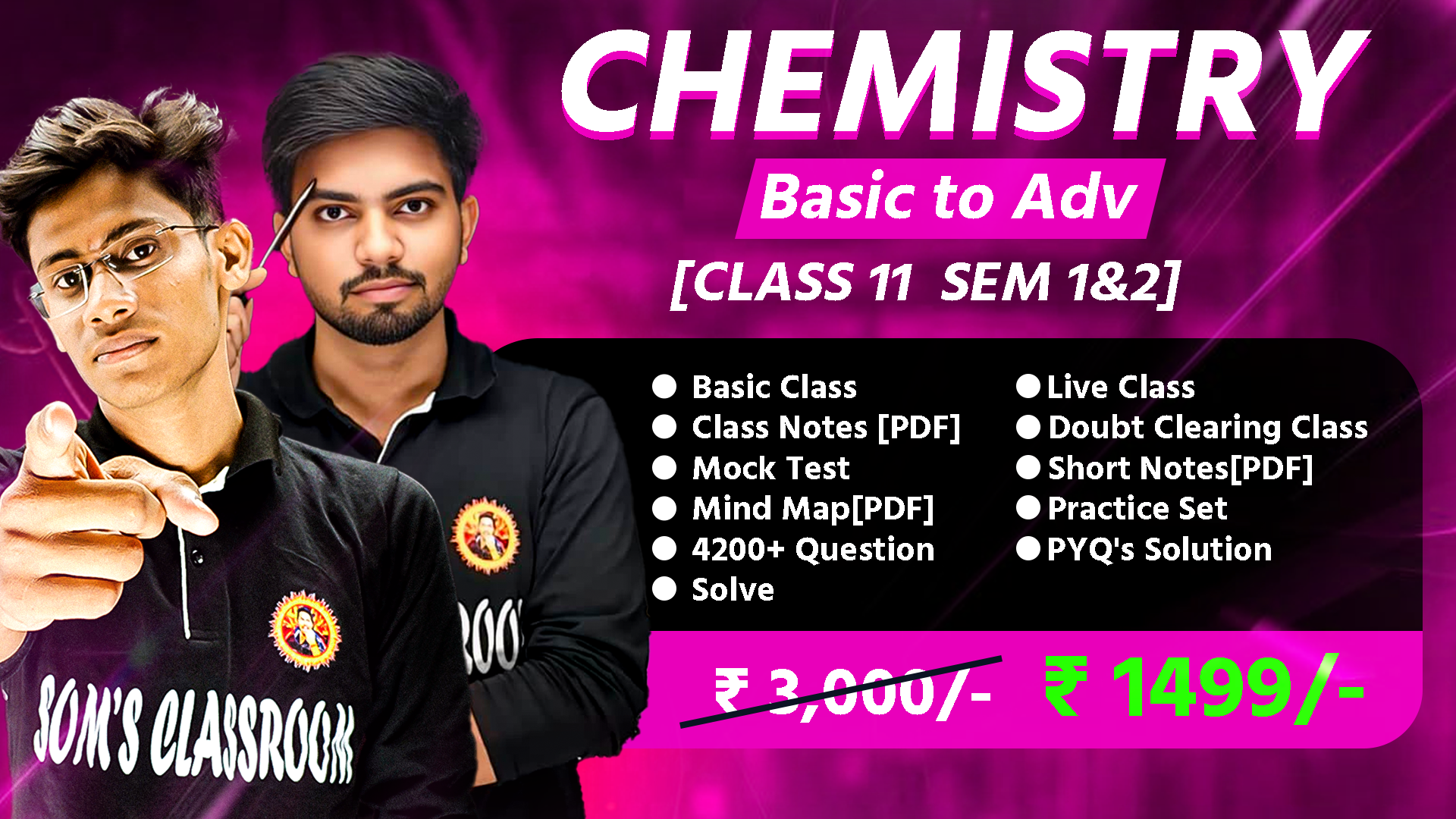 Chemistry Class:11 [Sem:1&2] Asmaul Sir & Sayan Sir 