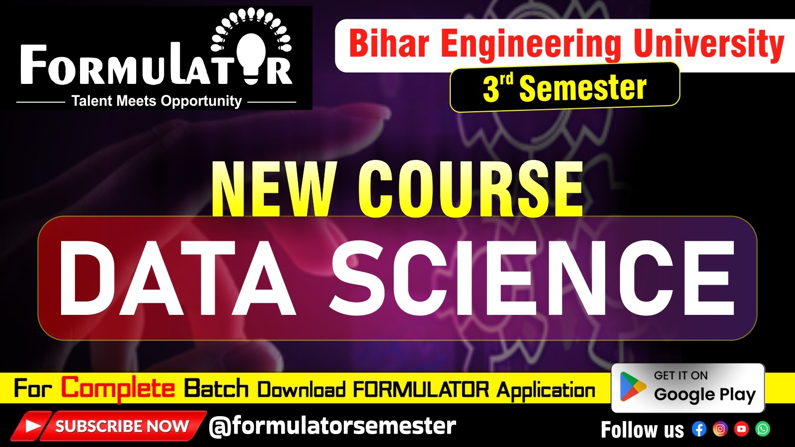 3rd Sem CSE (Data Science) Complete Course 