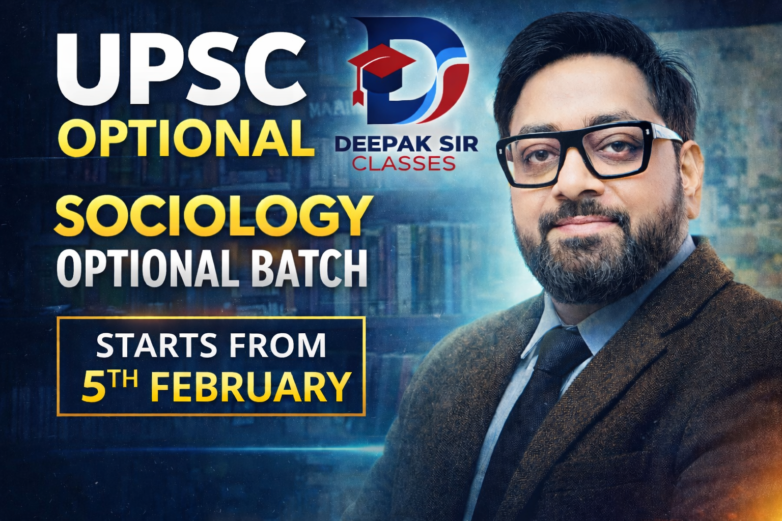 SOCIOLOGY OPTIONAL BATCH (PAPER I + PAPER II)