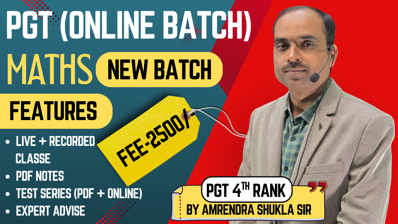 PGT (MATHS)