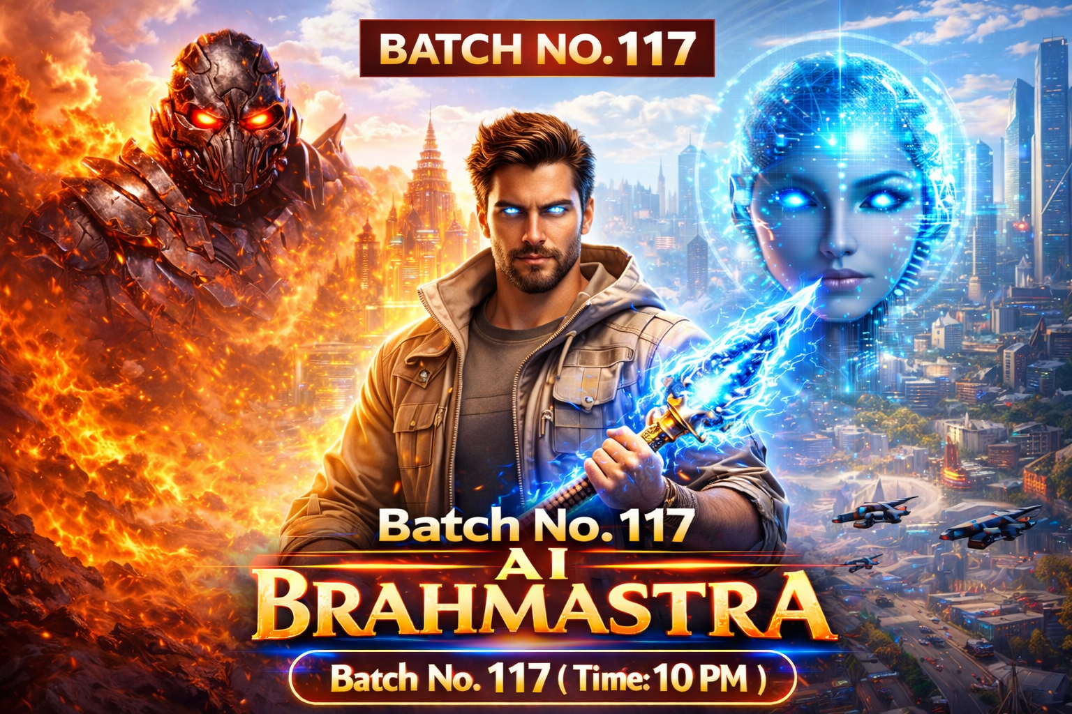 Batch No. 117 Ai Brahmastra ( Time : 10 PM ) 