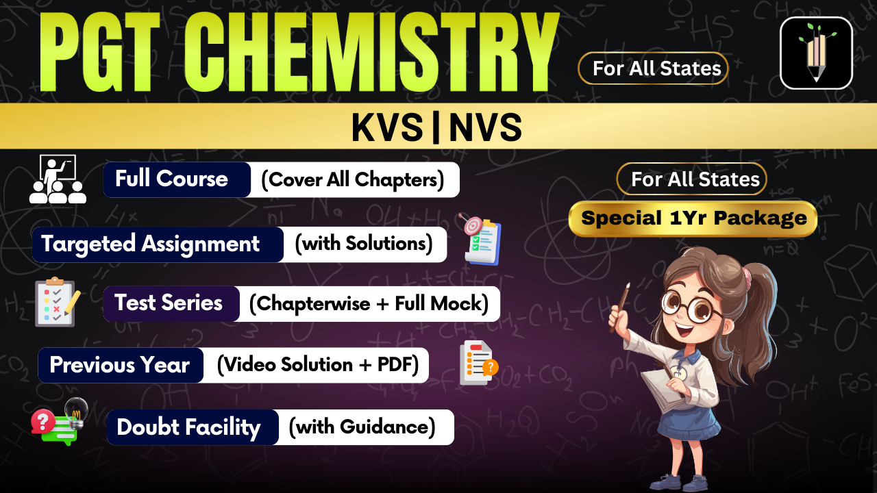 KVS PGT Chemistry TIER 2