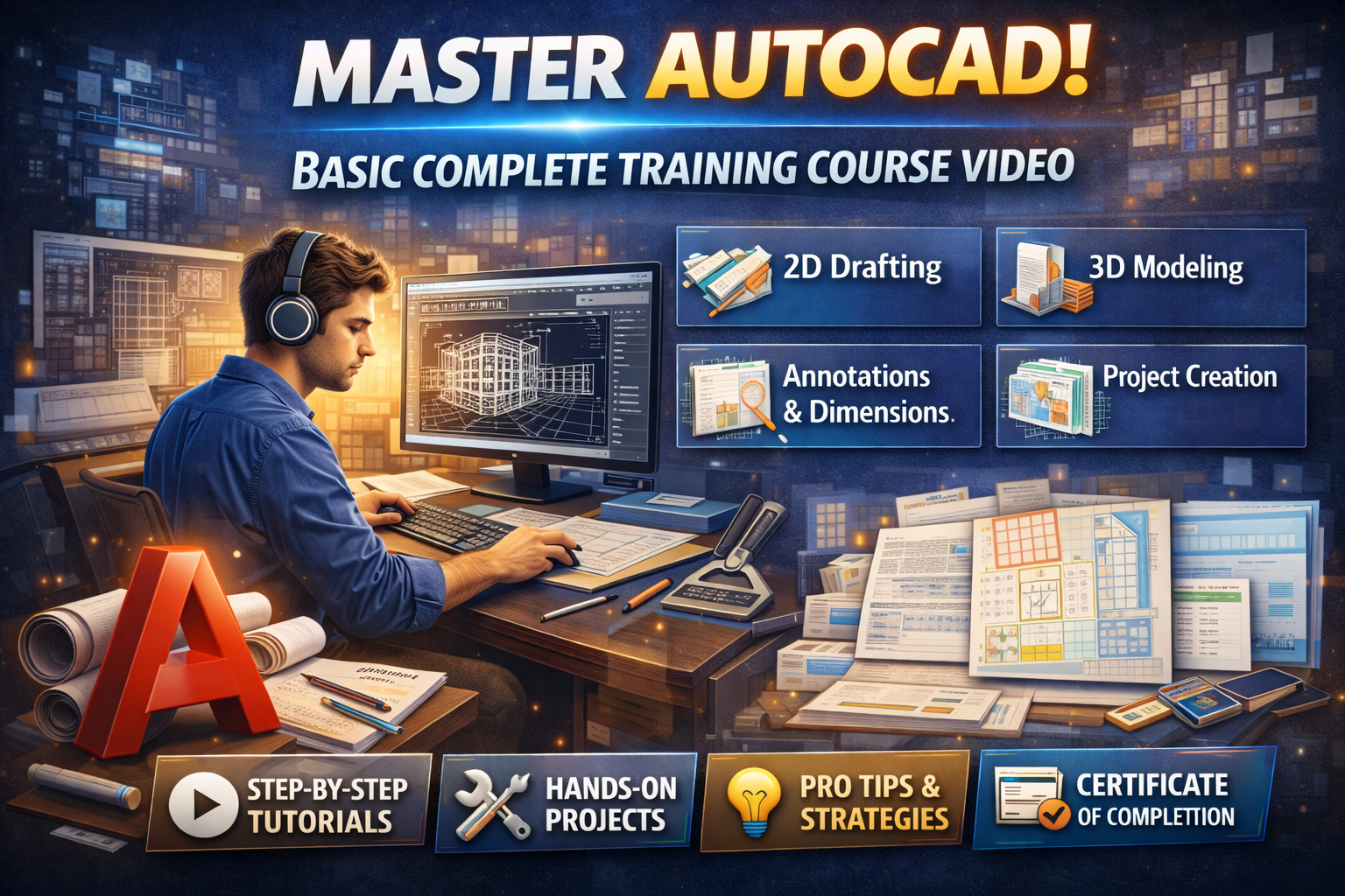 AutoCAD: Basic Complete Training