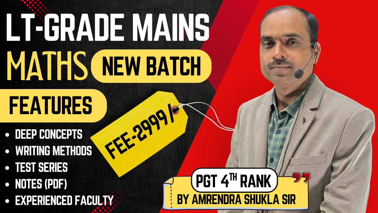 LT-GRADE MAINS (MATHS)