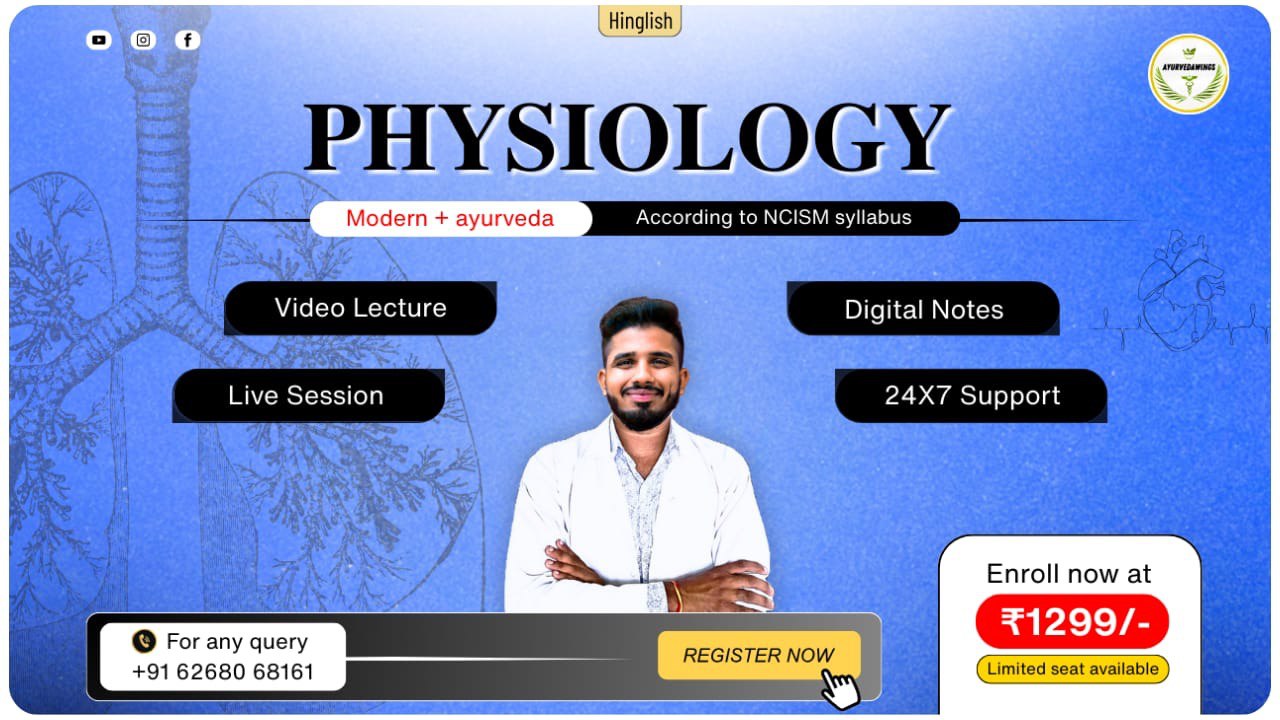 Physiology - Ayurveda + Modern