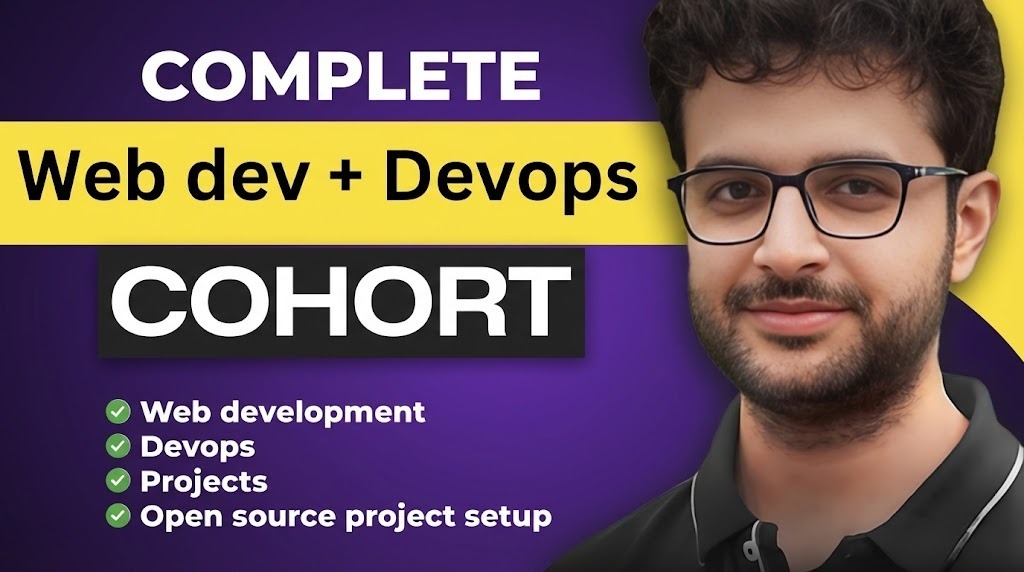 Complete Web development + Devops Cohort