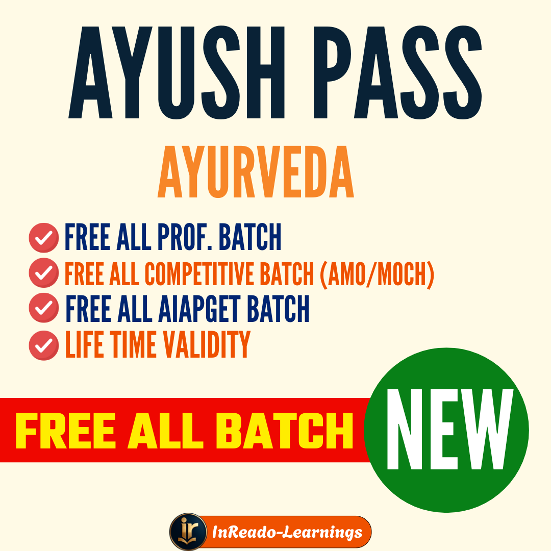 AYUSH PASS | All Prof. + AMO + MOCH + AIAPGET 2026-30 BATCH | Free For ALL AYUSH Course & All Upcoming Batches Free | Online Live Classes by Rajesh Porwal Sir