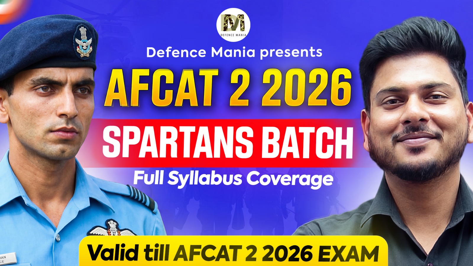 AFCAT 2 2026 Spartans Batch