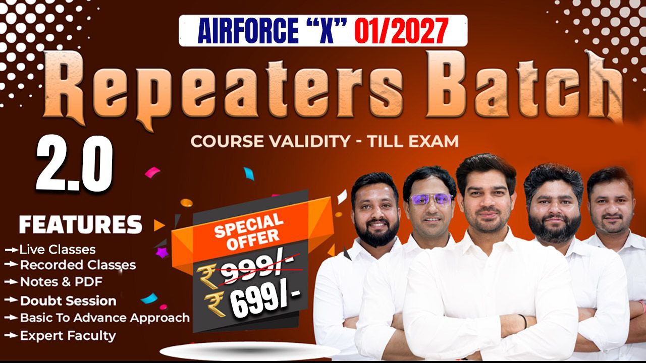 Repeater's 2.0 Batch (Airforce - 01/2027) X Group 