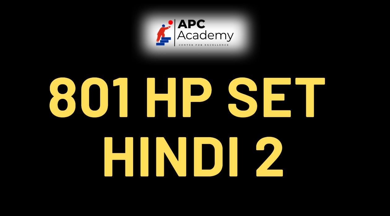 801 HP SET HINDI 2