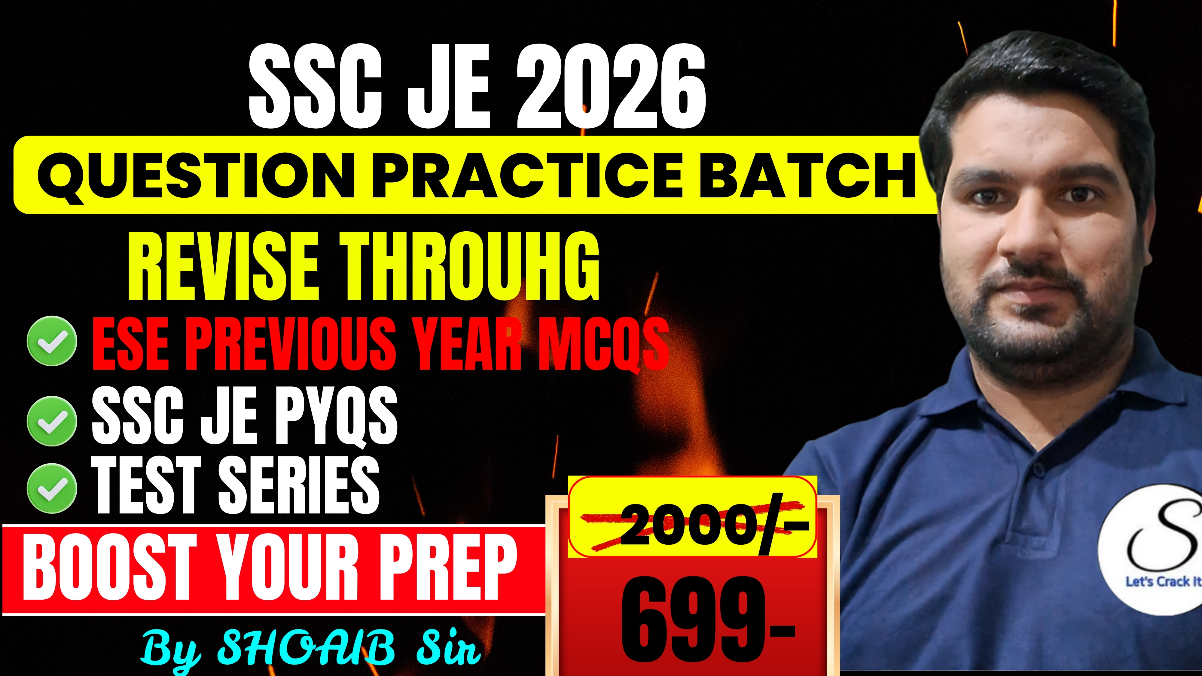 SSC JE 2026-Question Practice With Test Series