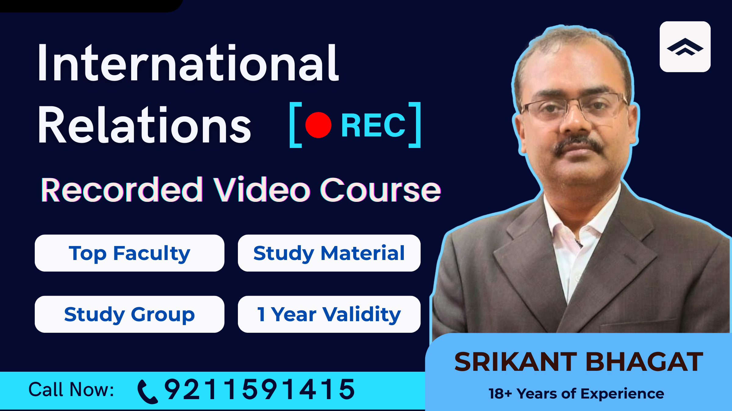 International Relations Recorded Video Course (For UPSC Prelims & Mains)