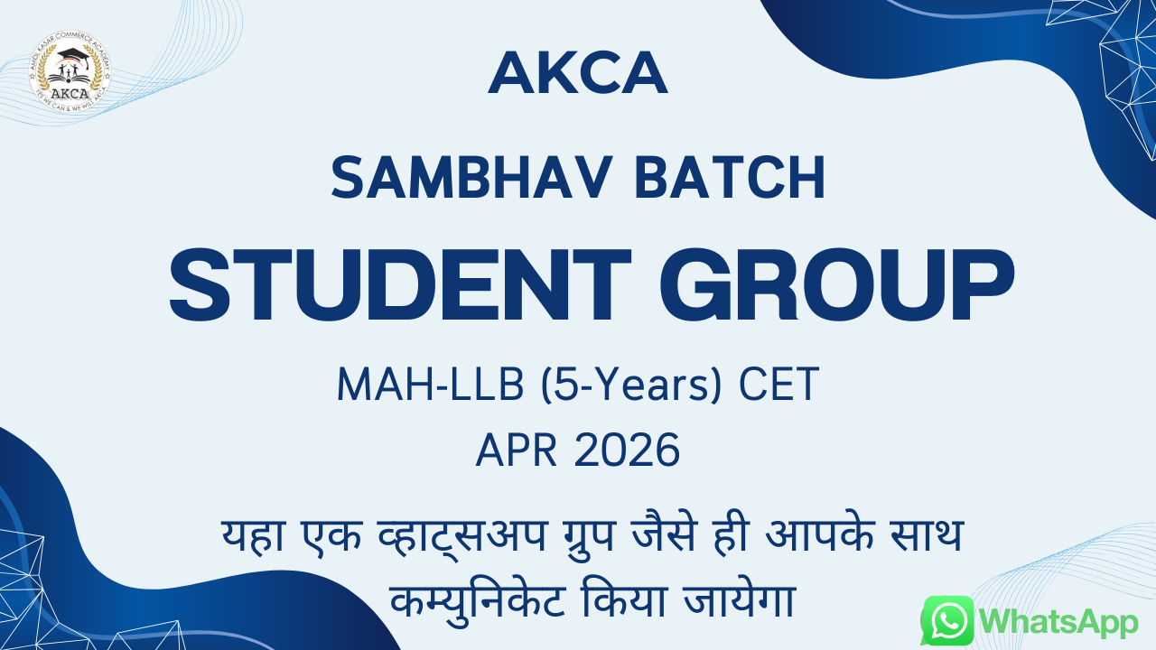 MAH-LLB (5-Years) CET | GROUP