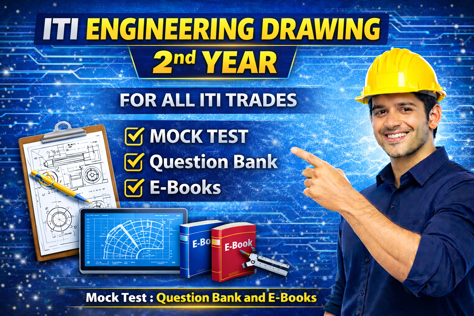 Engineering Drawing 2nd Year Fitter and Mechanical Trades