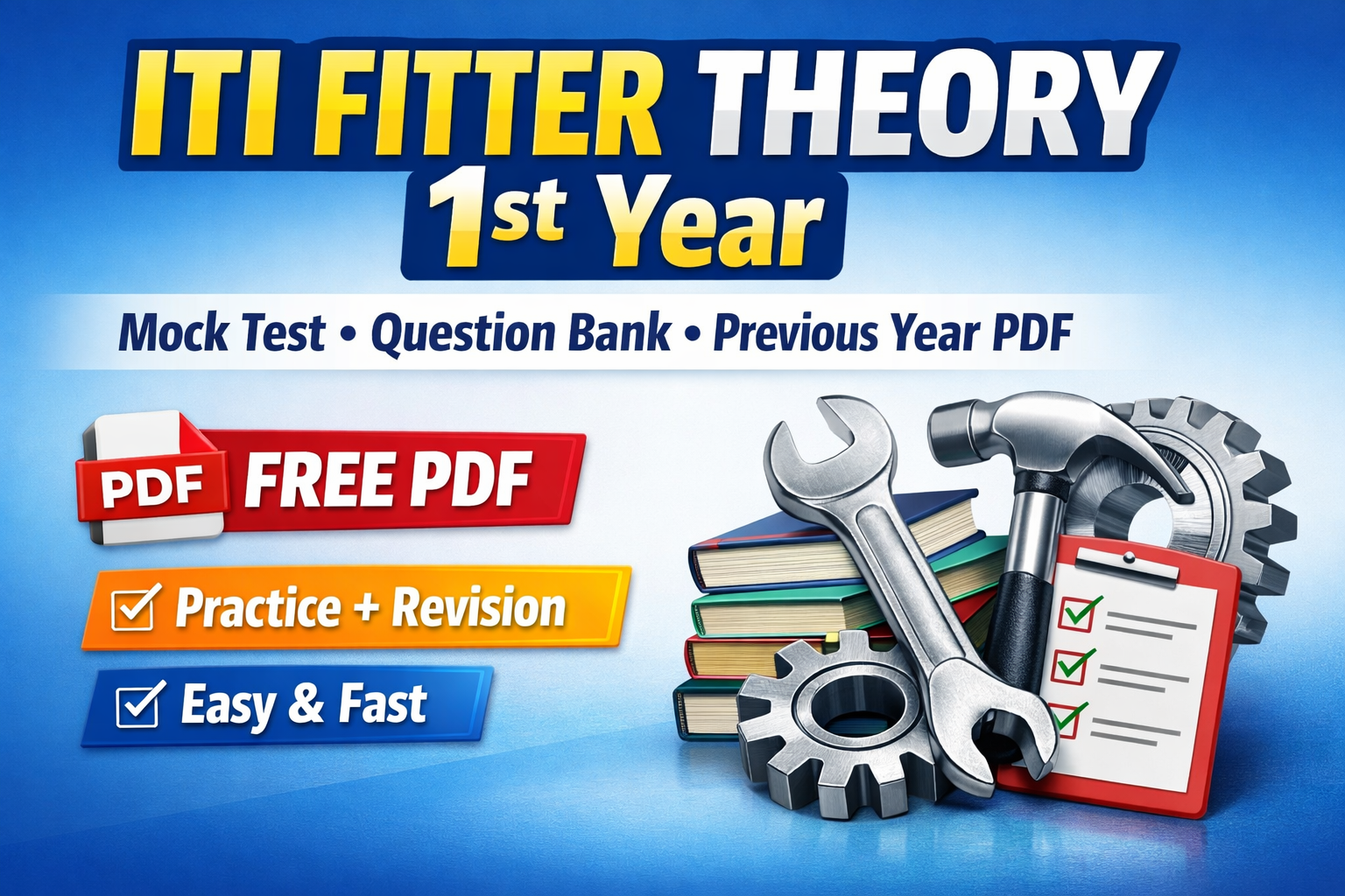 ITI Fitter Theory 1st Year Course