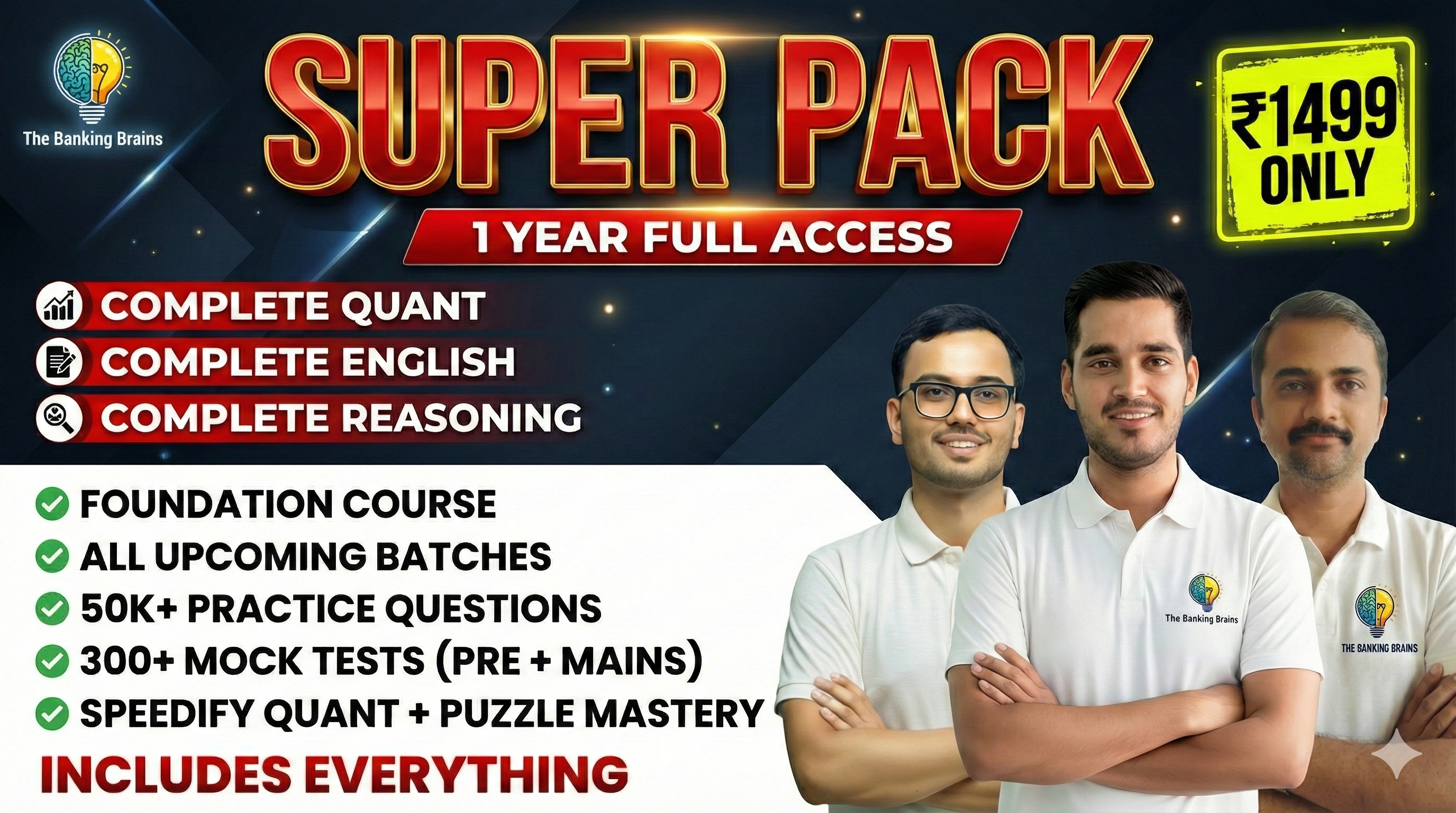 SUPER-PACK (Includes Everything for 1 year)
