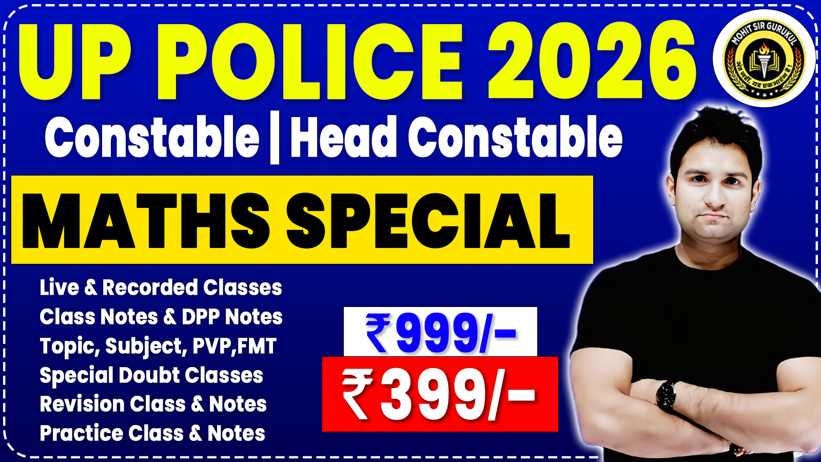 UP CONSTABLE BHARTI MATHS SPECIAL COURSE