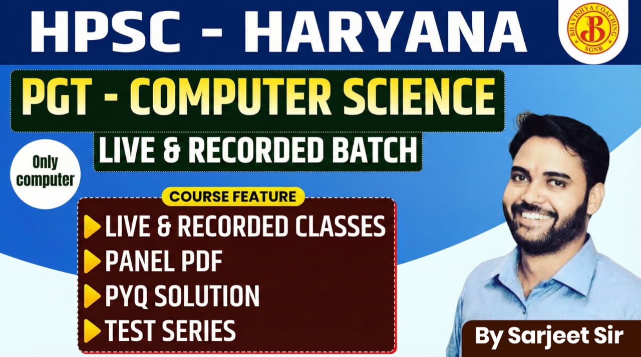 HPSC PGT Computer Science Batch