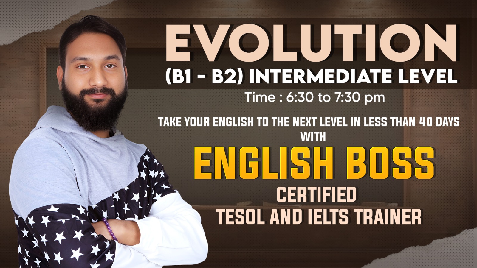Evolution (B1–B2 Level) – Live Batch 1, 2026