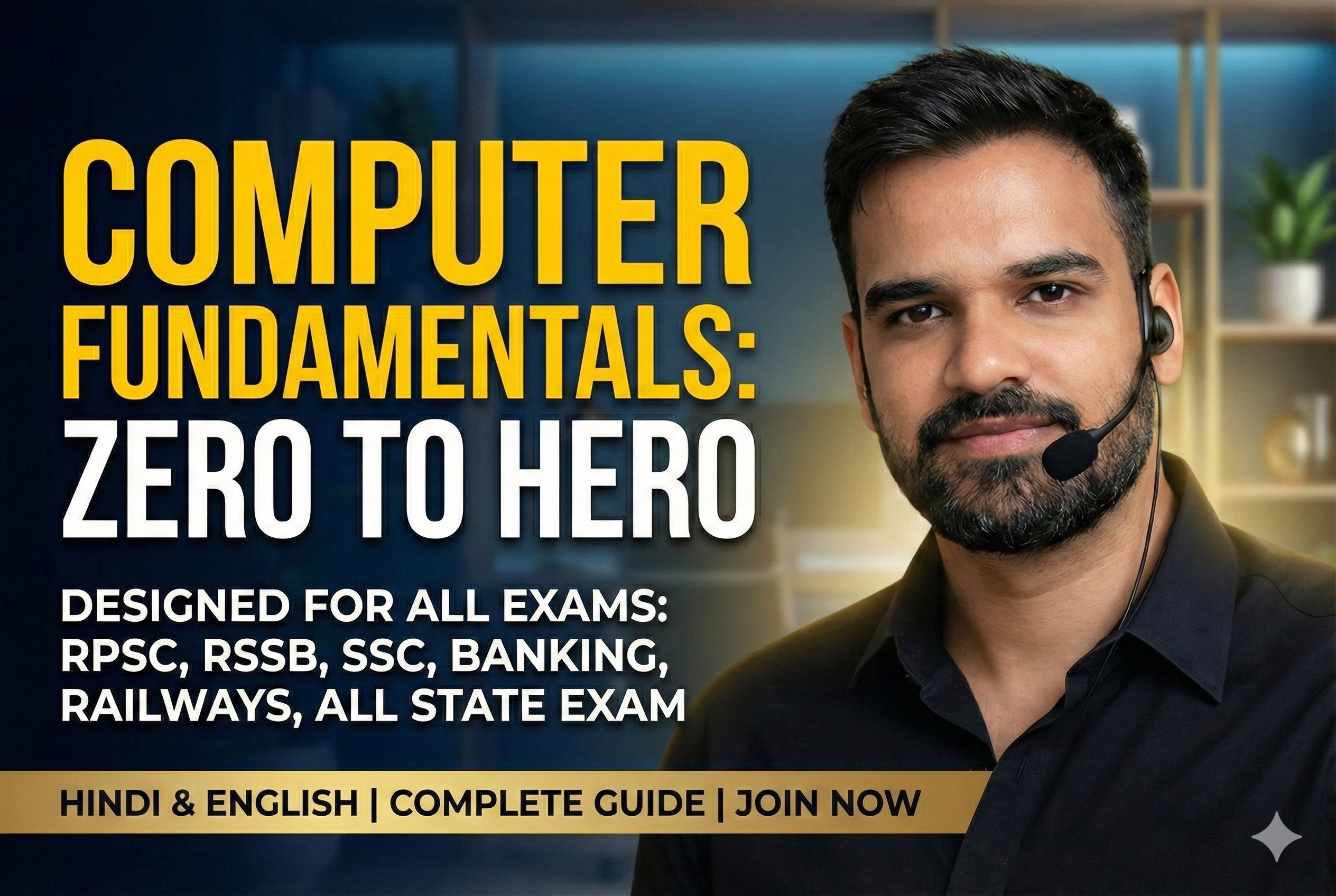 Computer Fundamental Course for all Exam