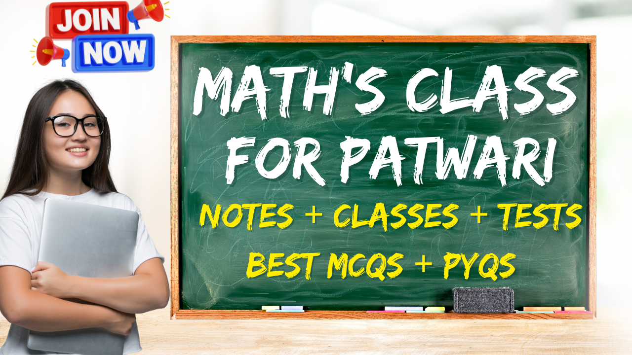 Maths For Patwari Exam 2026