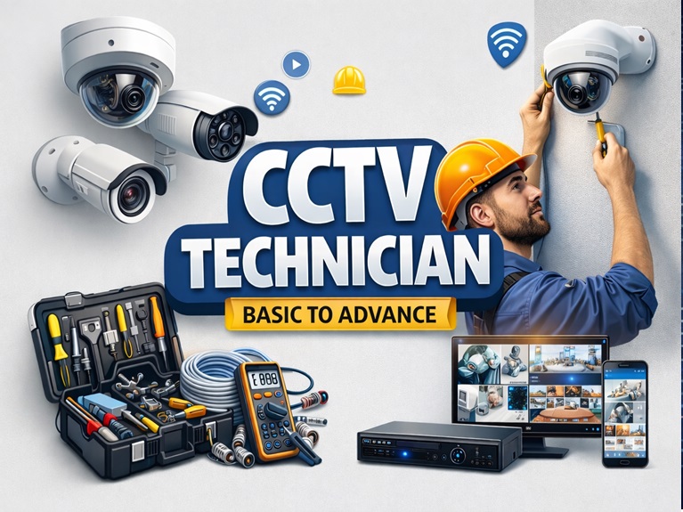 CCTV Technician & Networking (Basic to Advanced)