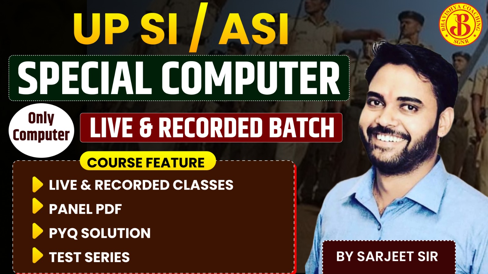 UP SI | ASI  Computer Knowledge Batch 