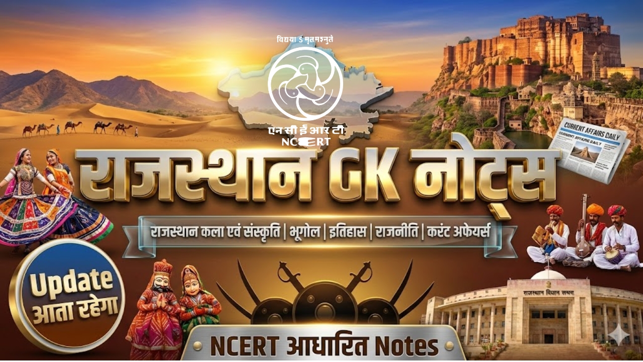 RAJASTHAN GK Notes [NCERT] 
