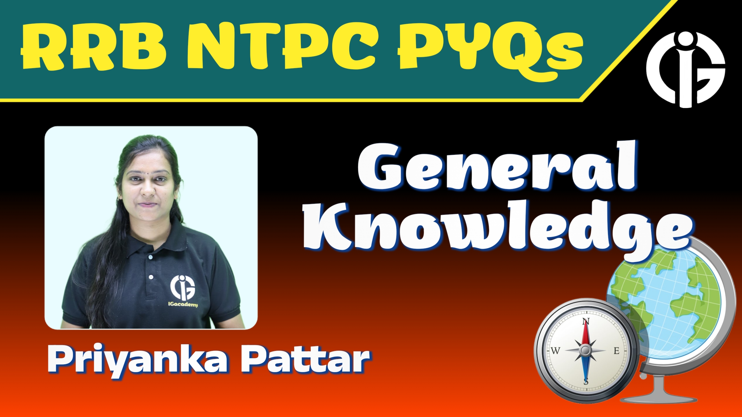 General Knowledge - RRB NTPC & Group D PYQs