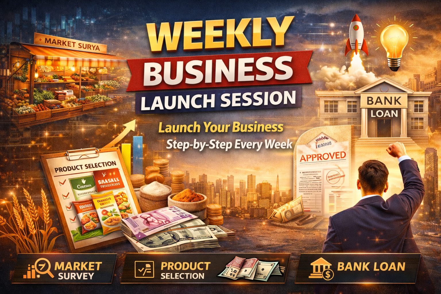 Weekly Business Launch Session