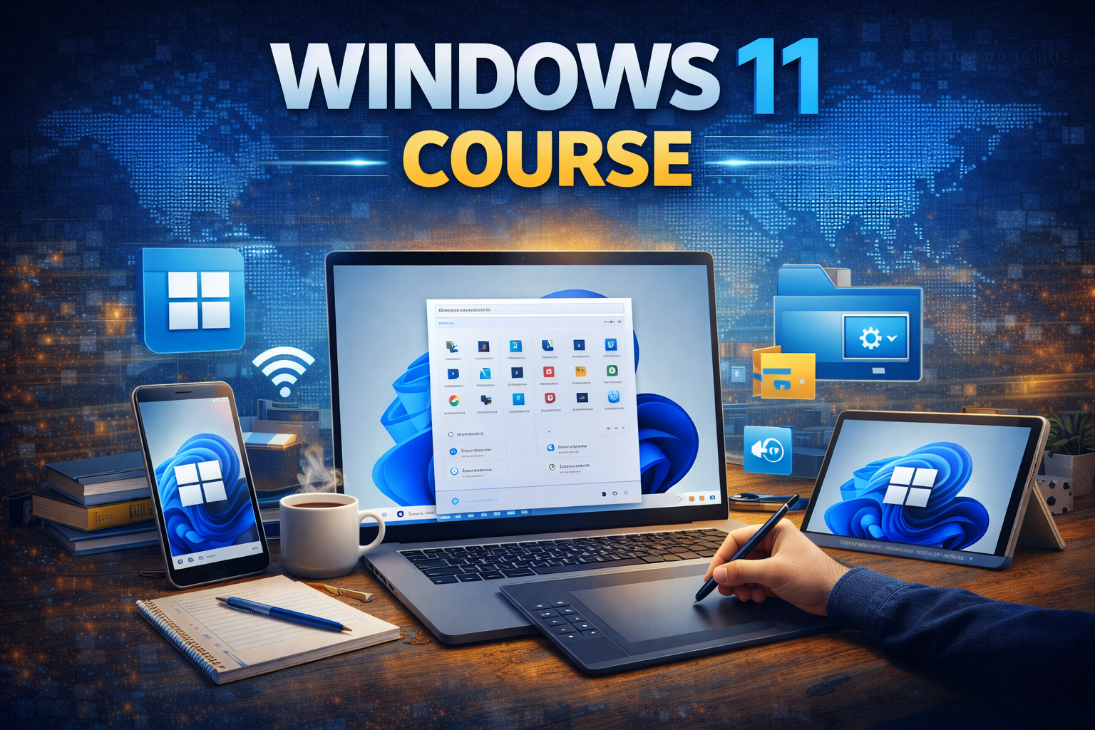 Professional Windows 11 Course Modern Computer Skills सीखें और बनें Digital Expert!