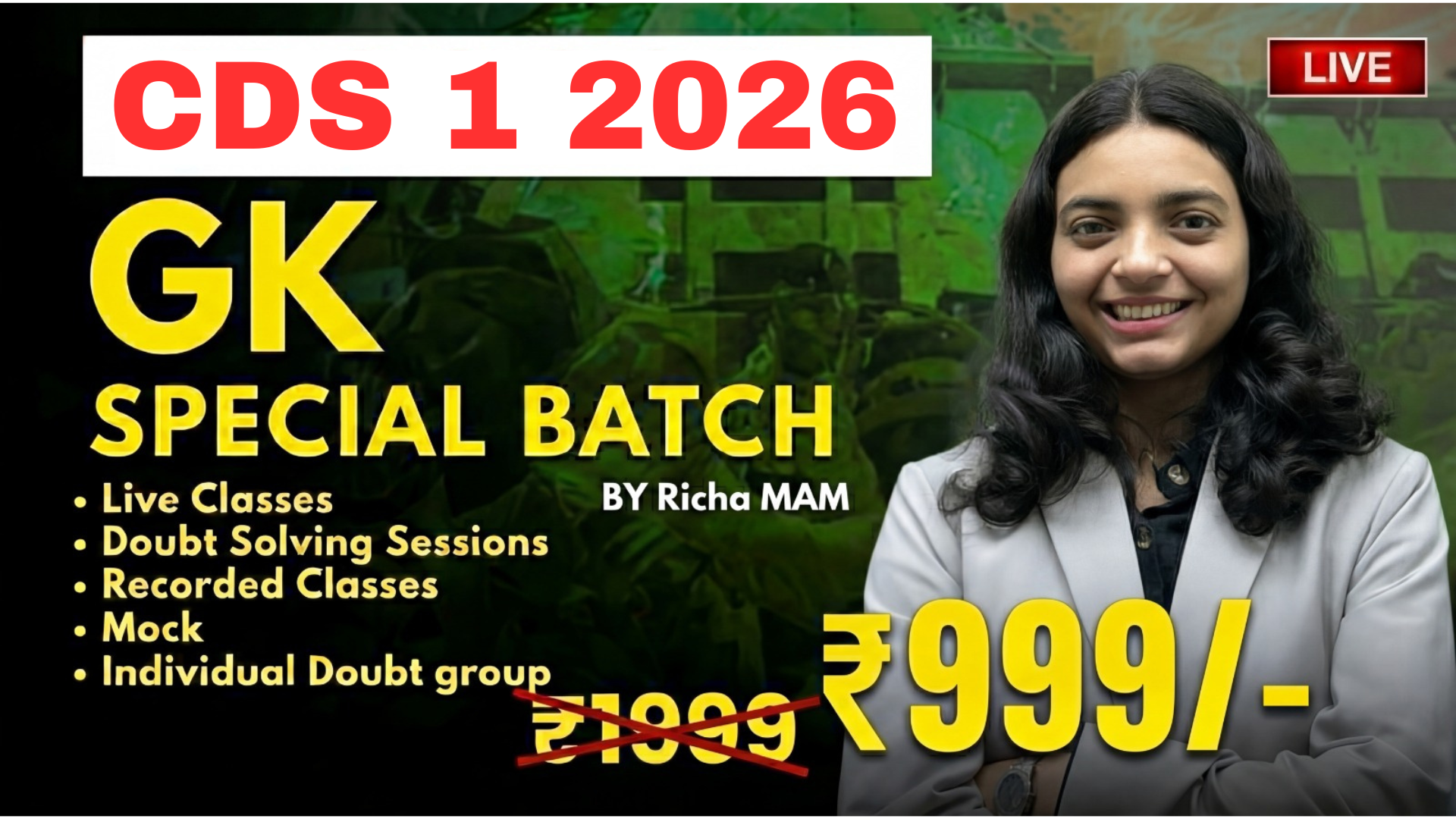 CDS GK Special Batch