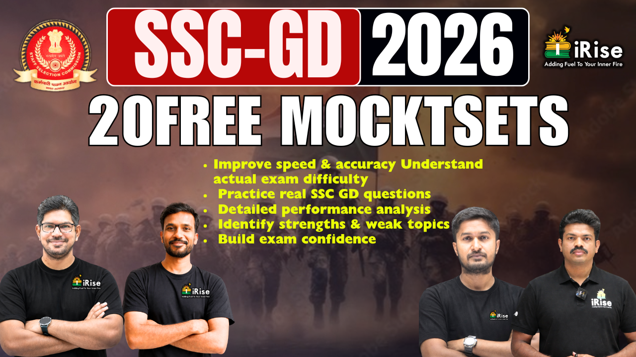 SSC- GD MOCK TEST SERIES-2026
