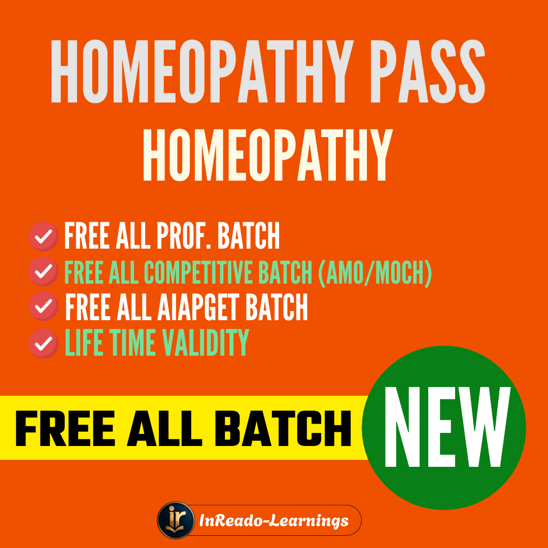Homeopathy PASS | All Prof. + HMO + MOCH + AIAPGET 2026-30 BATCH | Free For ALL Homeopathy Course & All Upcoming Batches Free | Online Live Classes by Rajesh Porwal Sir