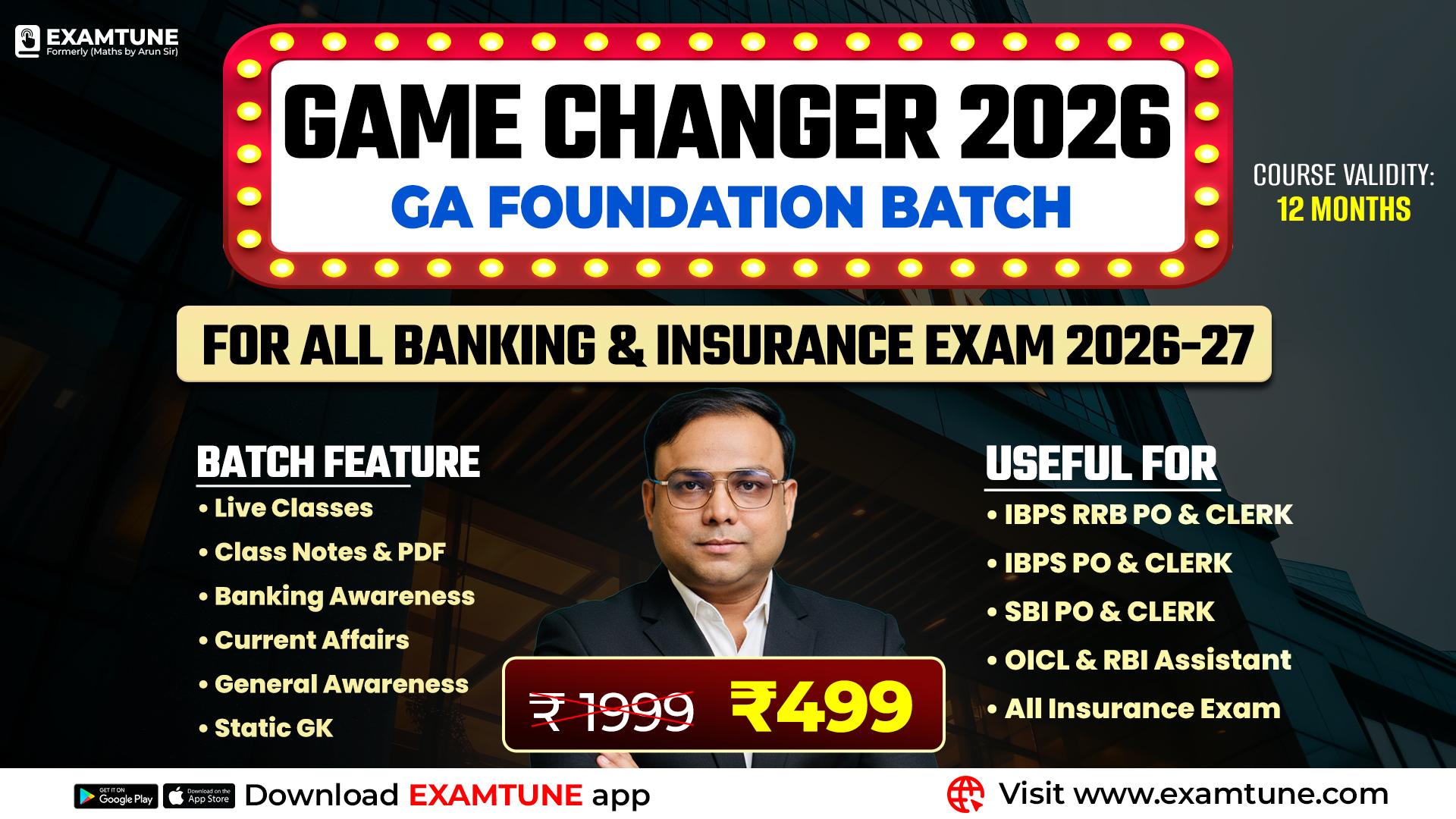 Complete GA Foundation Paid Batch for Beginners | Game Changer 2026
