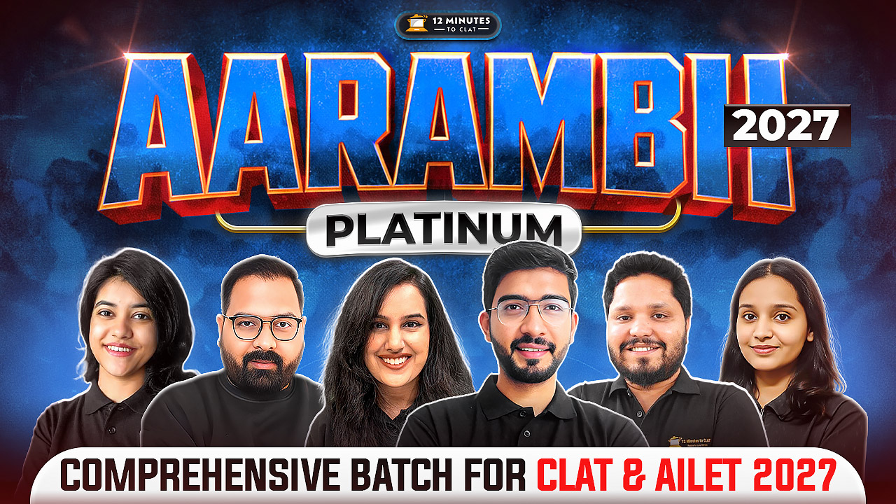 AARAMBH Platinum 2027 – Elite Plan - Comprehensive Batch for CLAT and AILET 2027