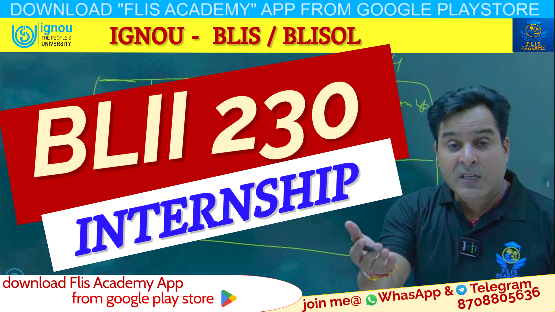 BLII 230 INTERNSHIP