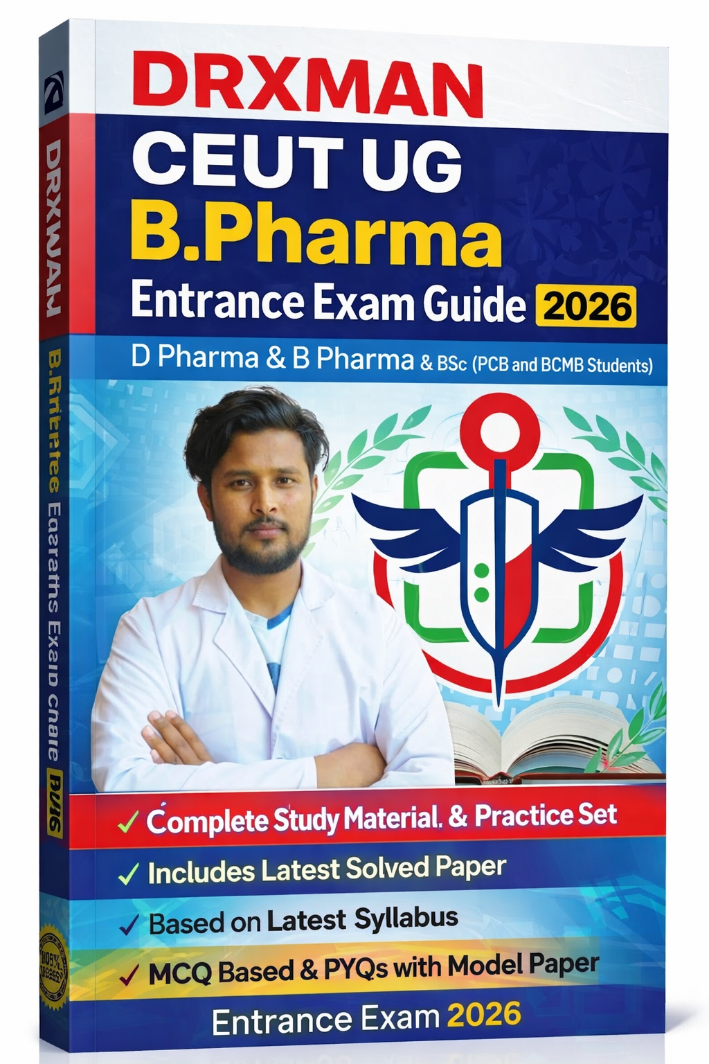 DRxMan  CEUT UG B Pharma Entrance Exam  Guide 2026 ( Coming Soon)
