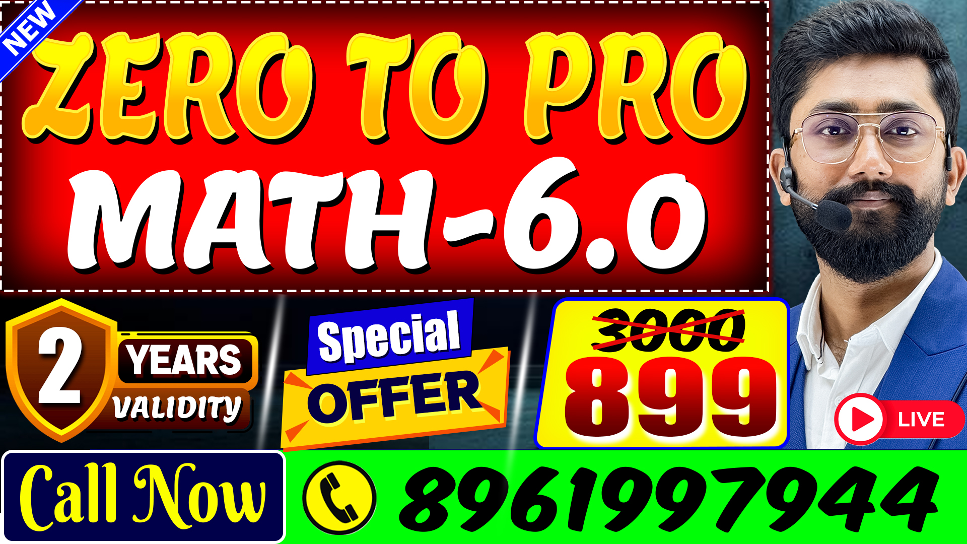 New ZERO TO PRO LIVE Math Batch 6.0 by SUJAN SIR | (Arithmetic+Advance) (PRE+MAINS) for All Competitive Exams | 100% Solutions With Short Tricks live