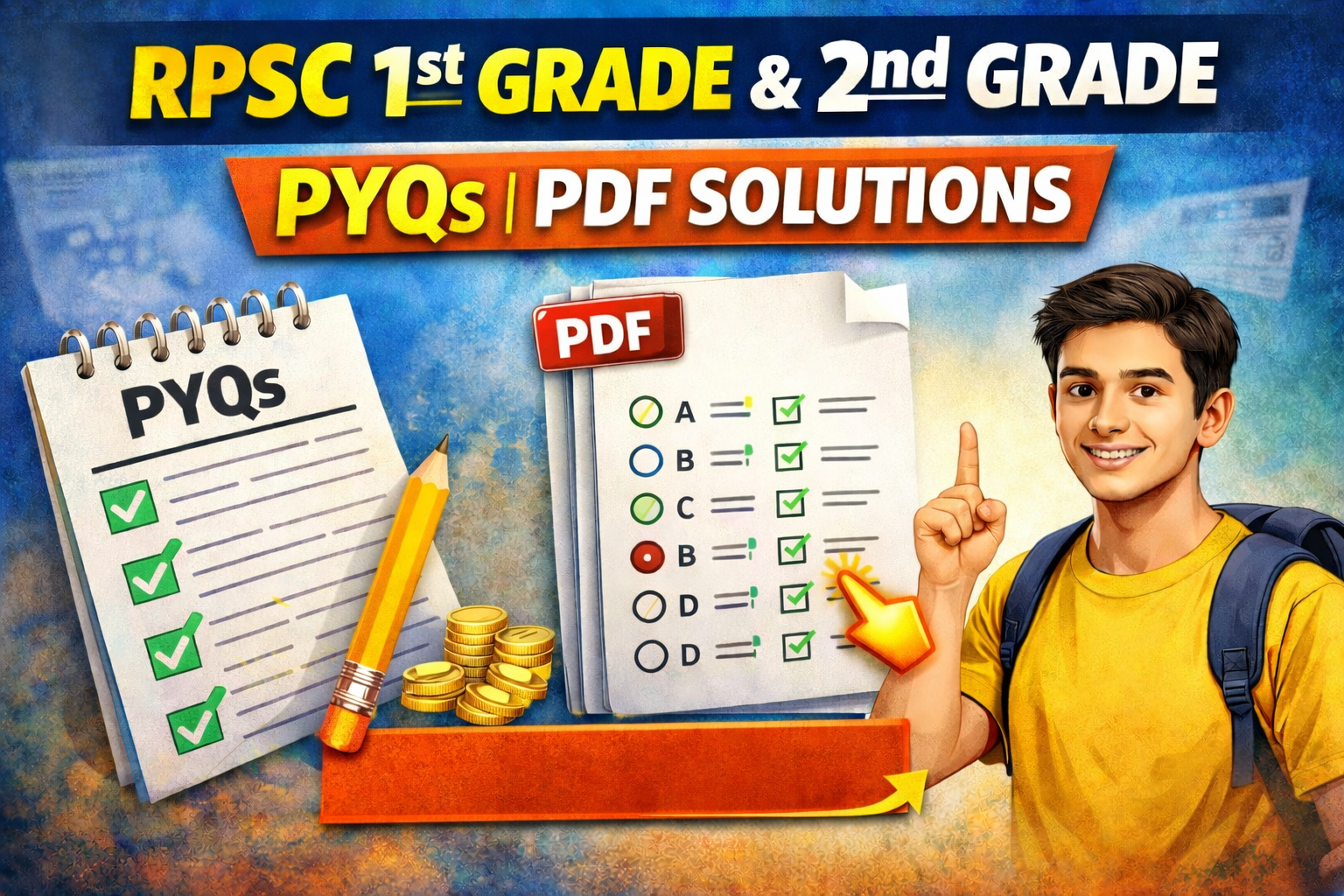 RPSC 1st Grade & 2nd Grade PYQs Solutions