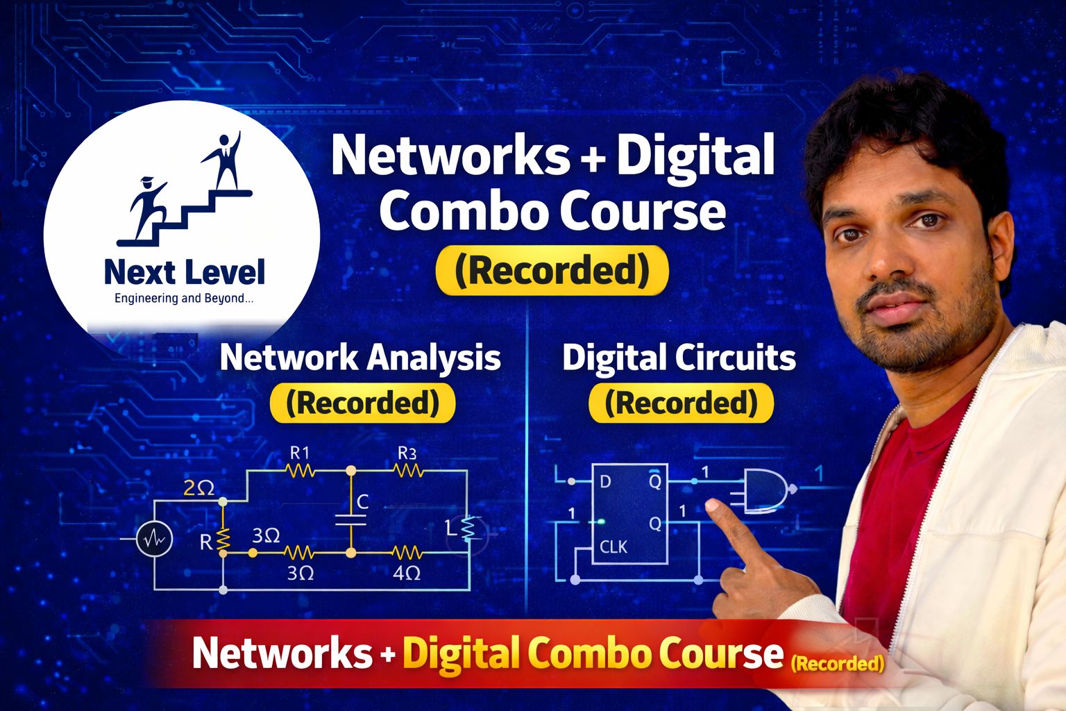 Network + Digital Combo course (Recorded)