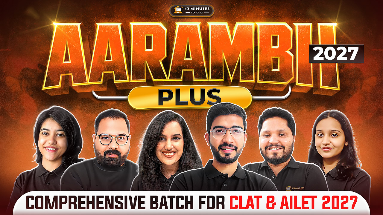 AARAMBH Plus 2027 – Premium Plan- Comprehensive Batch for CLAT and AILET 2027