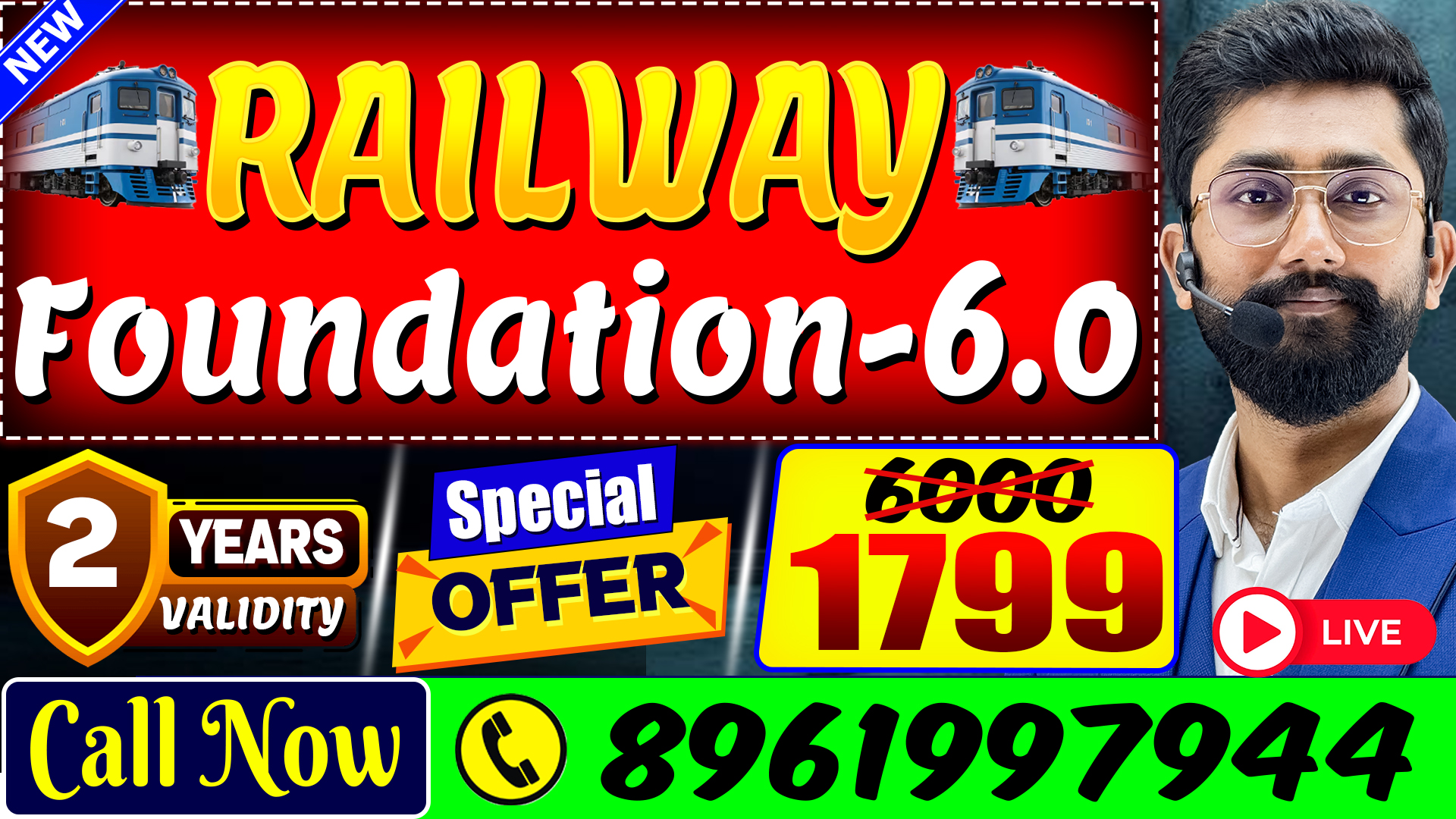 New Railway Foundation 2026 | NTPC,RPF,GROUP-D,ALP