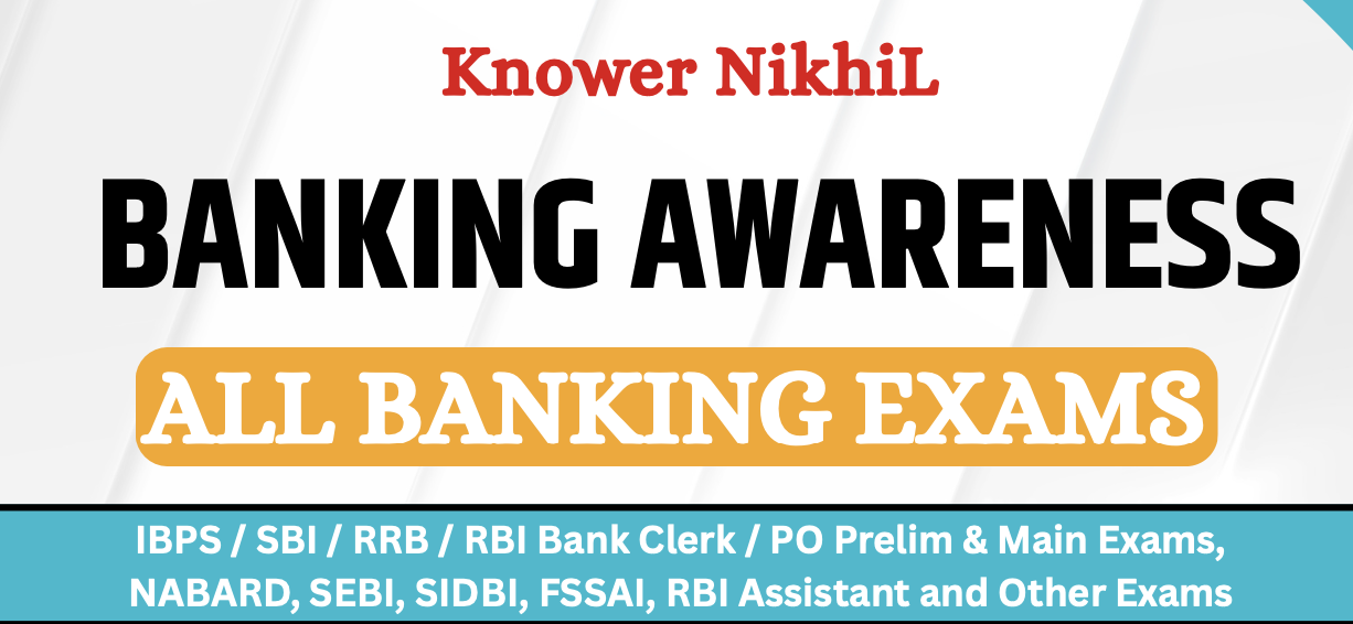 Banking Awarness Book ForAll Bank PO & Clerk Exam