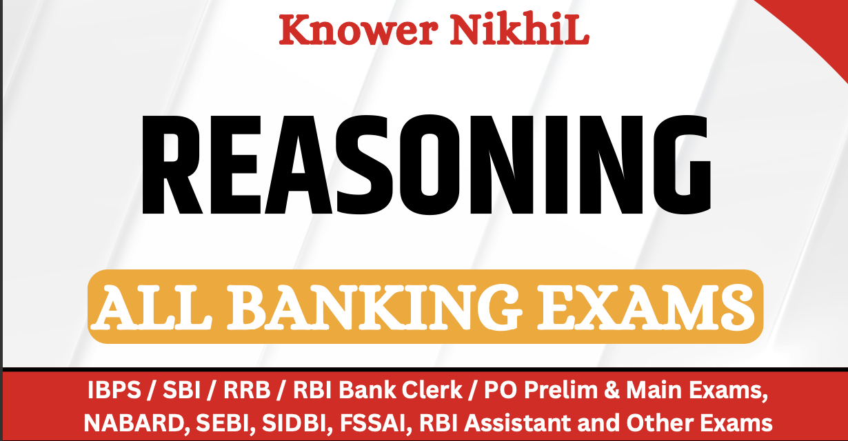Reasoning Book For All Bank PO & Clerk Exam