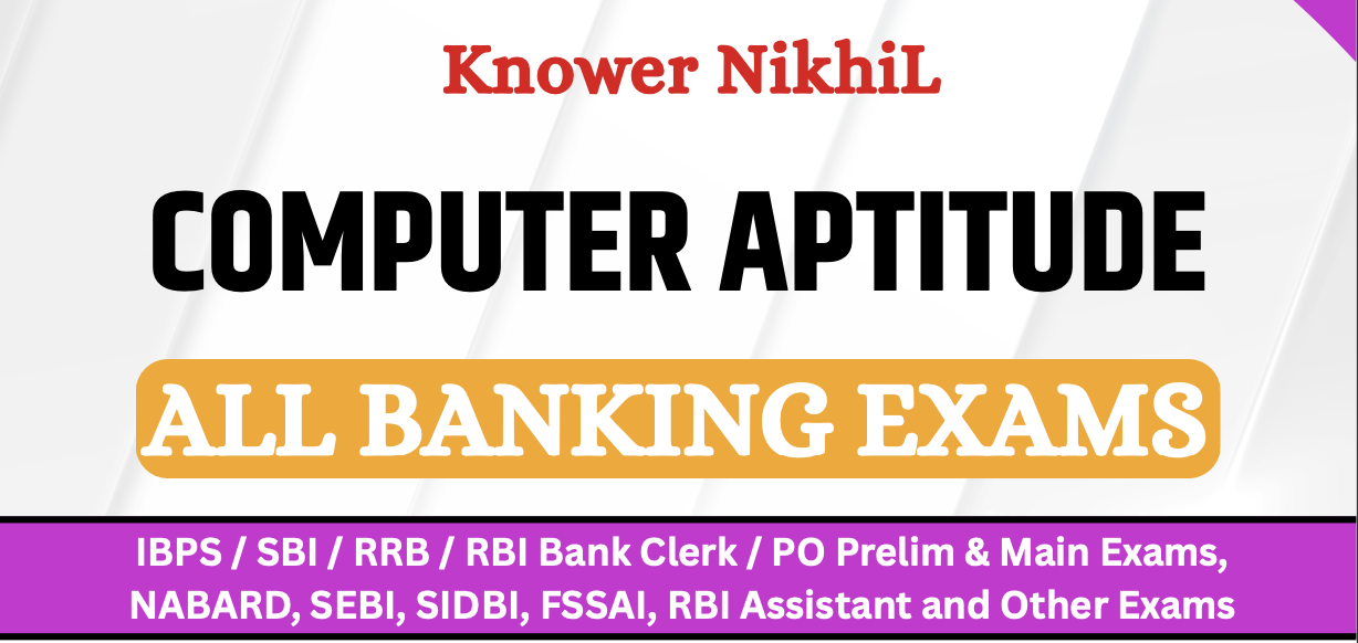 Computer Book ForAll Bank PO & Clerk Exam