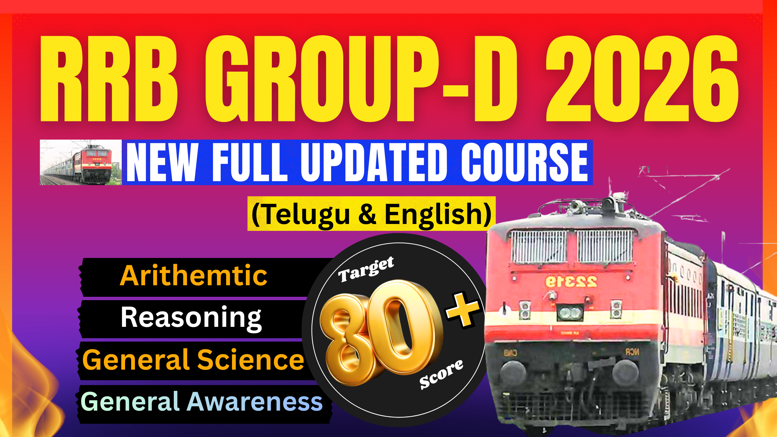 RRB GROUP-D FULL COURSE (Bilingual) M 