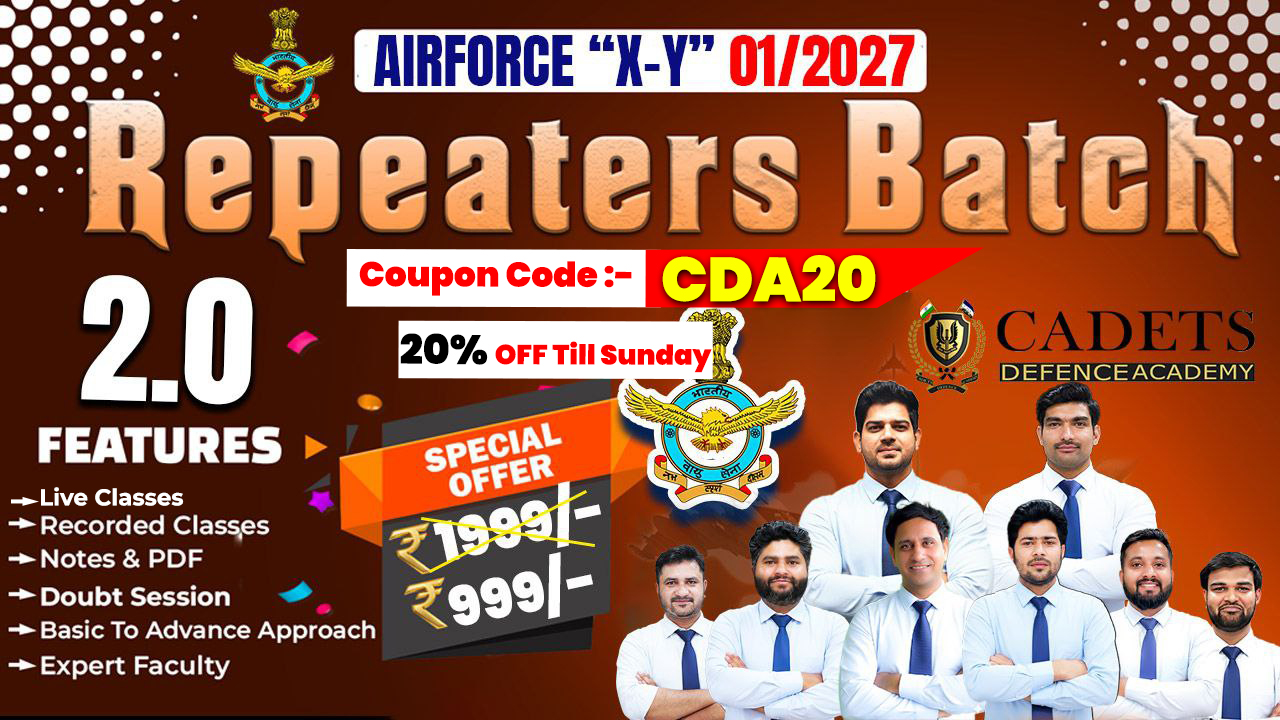 Repeater's 2.0 Batch (Airforce - 01/2027) XY Group 