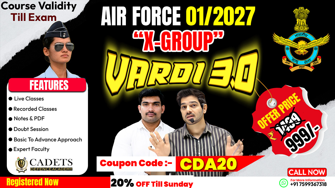 Air Force 01/2027 X Group | Vardi 3.0 Batch