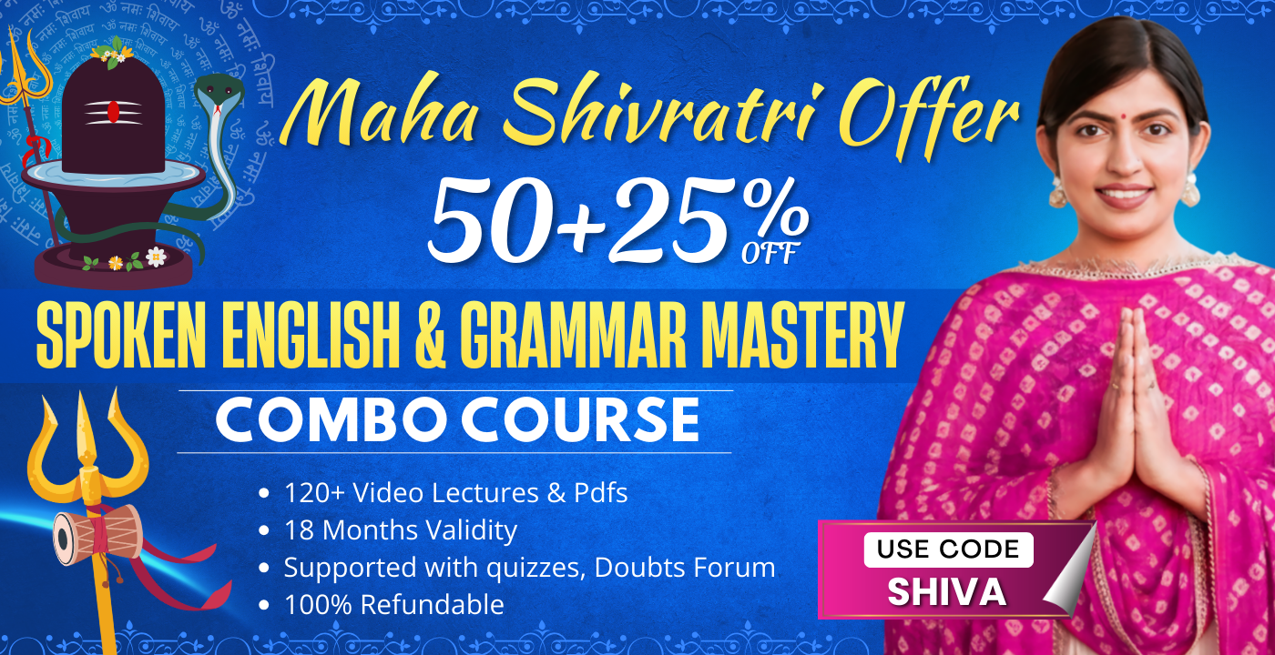Spoken English & Grammar Mastery (R3-Combo Course)